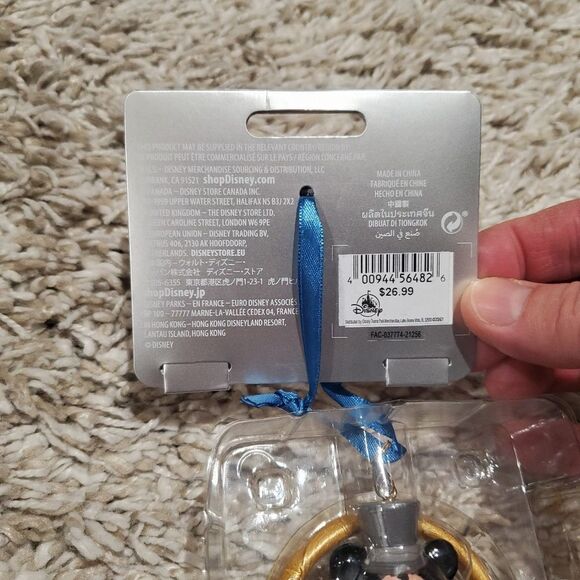 Disney Sketchbook Mickey Mouse Wedding Ring Hanging Ornament - Picture 10 of 11